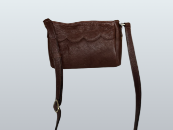 Laynee | Dark Chocolate Leather Purse