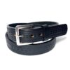 Black Diamond Leather Belt