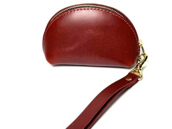 Red Taco Design Leather Purse