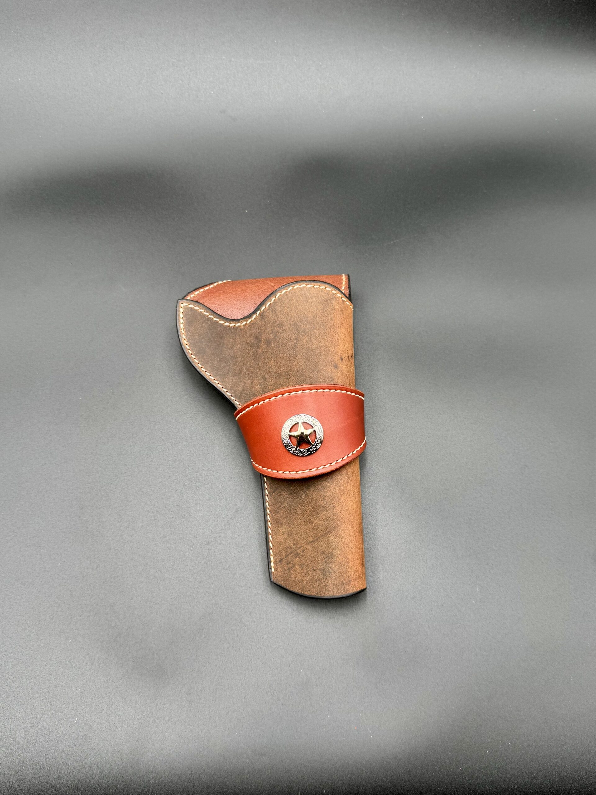 .44 / .45 Cal Revolver Leather Holster - Image 2