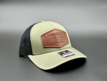 Lambright Leather Co. Green Hat
