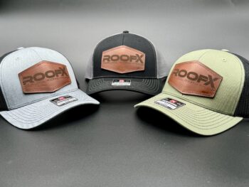 Custom Leather Patch Hat