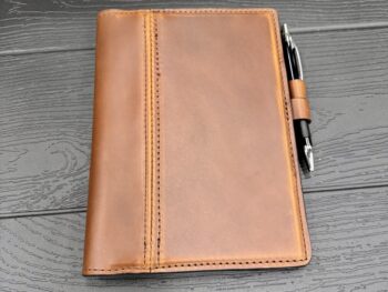 Small | Brown Leather Portfolio
