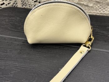 Cream Taco Purse