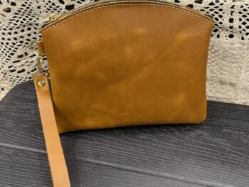 Mustard Round Top Purse