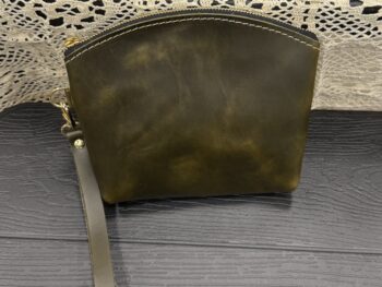 Green Round Top Purse