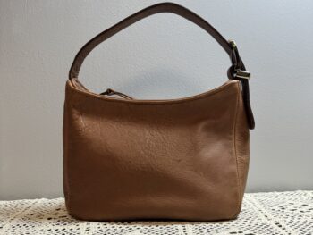 Willow in Brandy Leather Purse