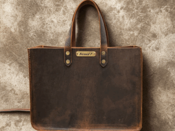 Brown Leather Tote