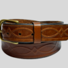 Light Brown Kent Premium Heavy Leather Belt