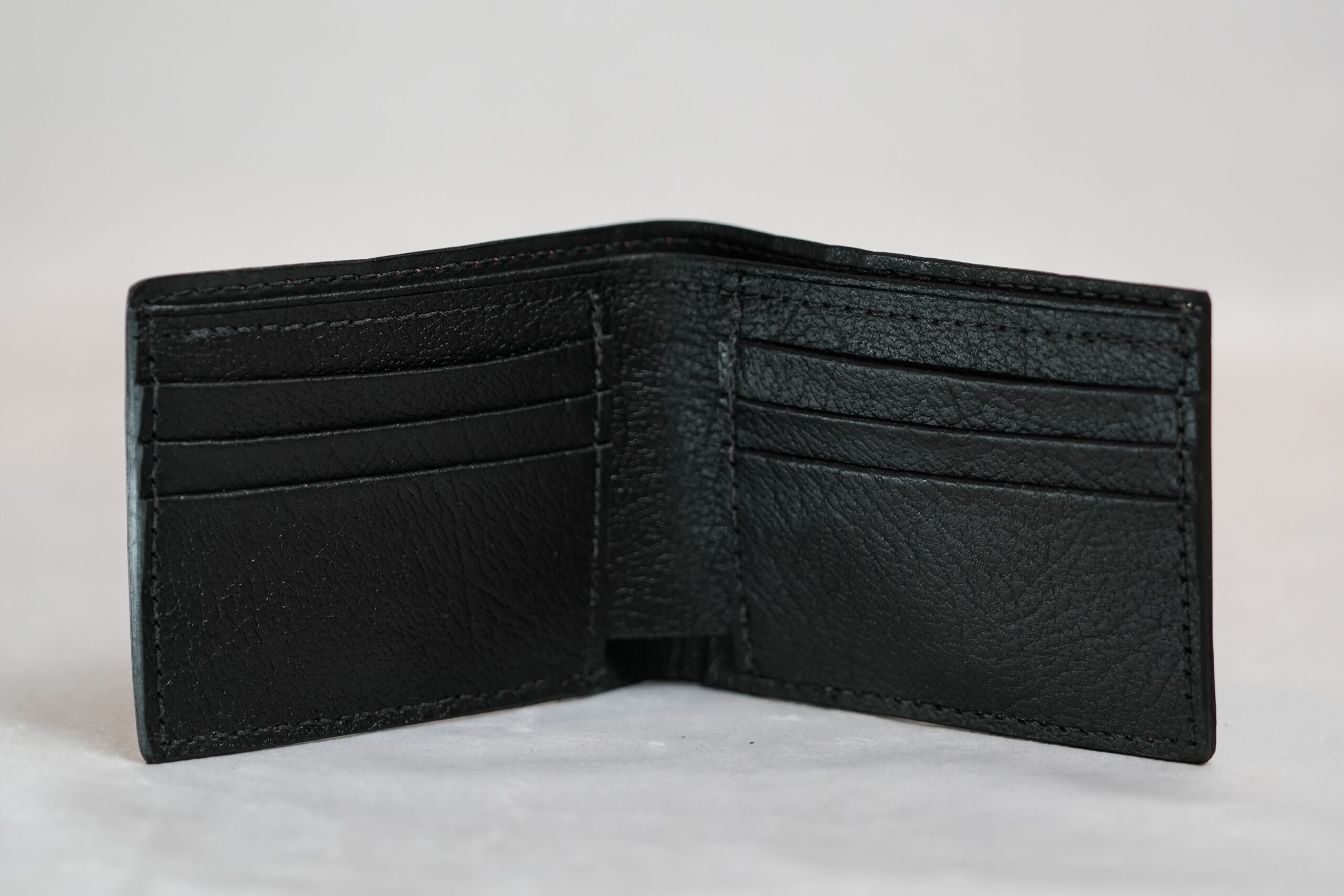 Red Leather Bifold Wallet - Image 2