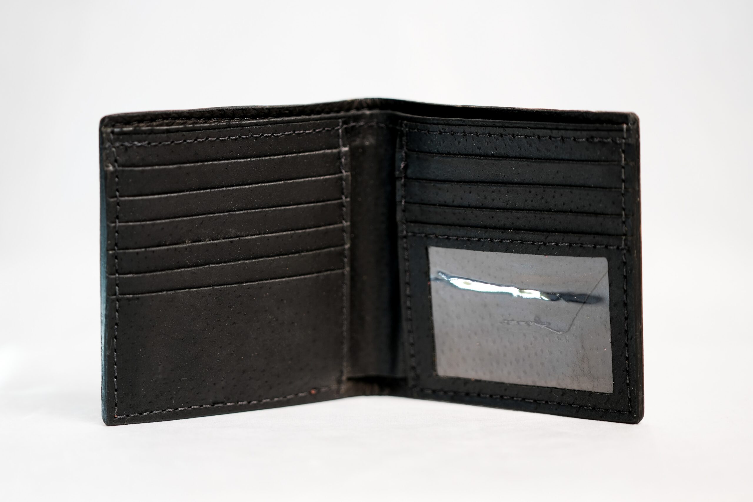Red Leather Bifold Wallet - Image 6