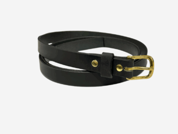 Standard Black Women’s Leather Belt