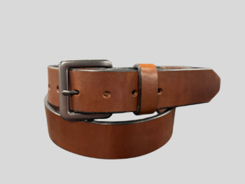 Premium Heavy Light Brown Leather Belt