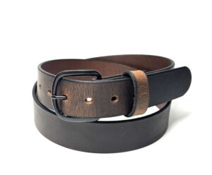 Water Buffalo Crazy Horse Leather Belt