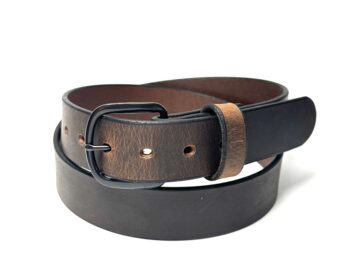 Water Buffalo Crazy Horse Leather Belt