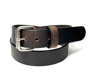 Water Buffalo Crazy Horse Leather Belt