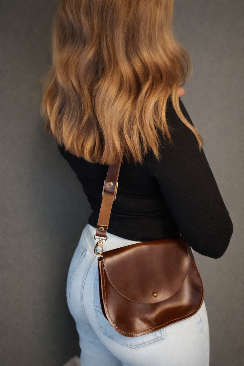 Brown Leather Purse