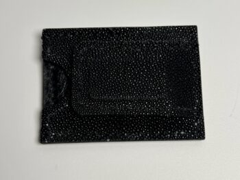 Stingray Leather Money Clip Wallet
