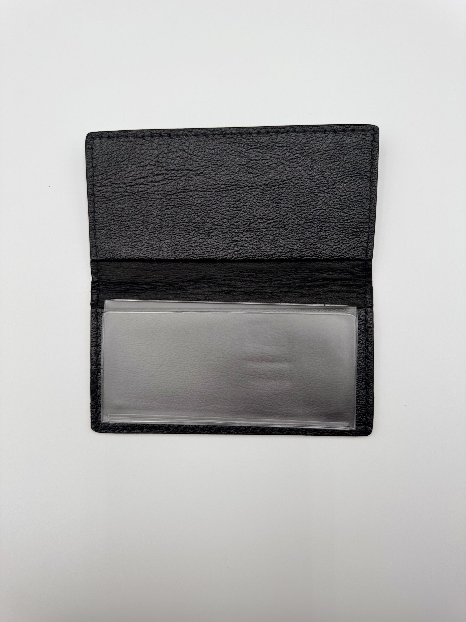 Ostrich Brown Checkbook Cover - Image 2