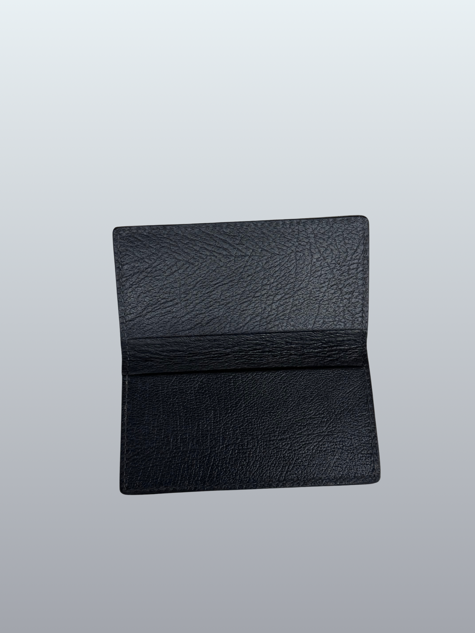 Ostrich Brown Checkbook Cover - Image 3