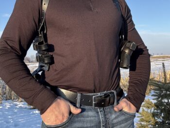 Glock Leather Shoulder Holster