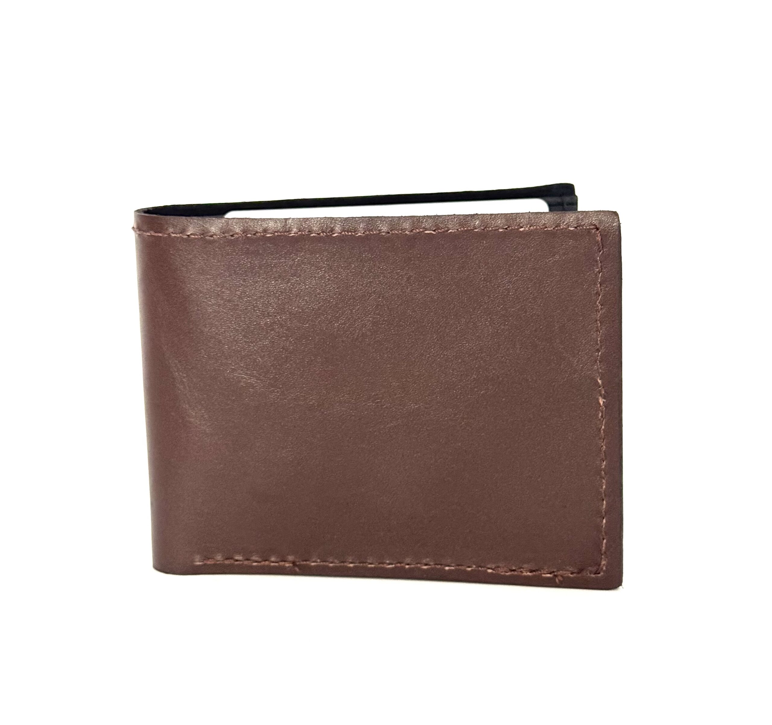 Dark Brown Leather Bifold