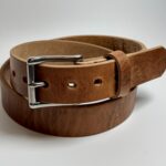 Old World Harness Leather Belt - Lifetime Warranty