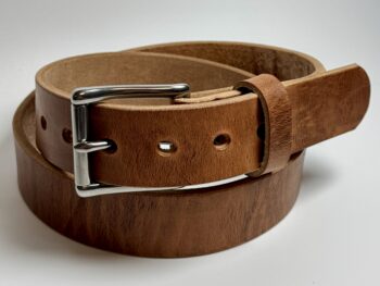 Old World Harness Leather Belt - Lifetime Warranty
