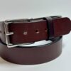 Premium Heavy Brown Leather Gun Belt