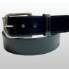 1.75” Wide Referee/Umpire Black Leather Belt