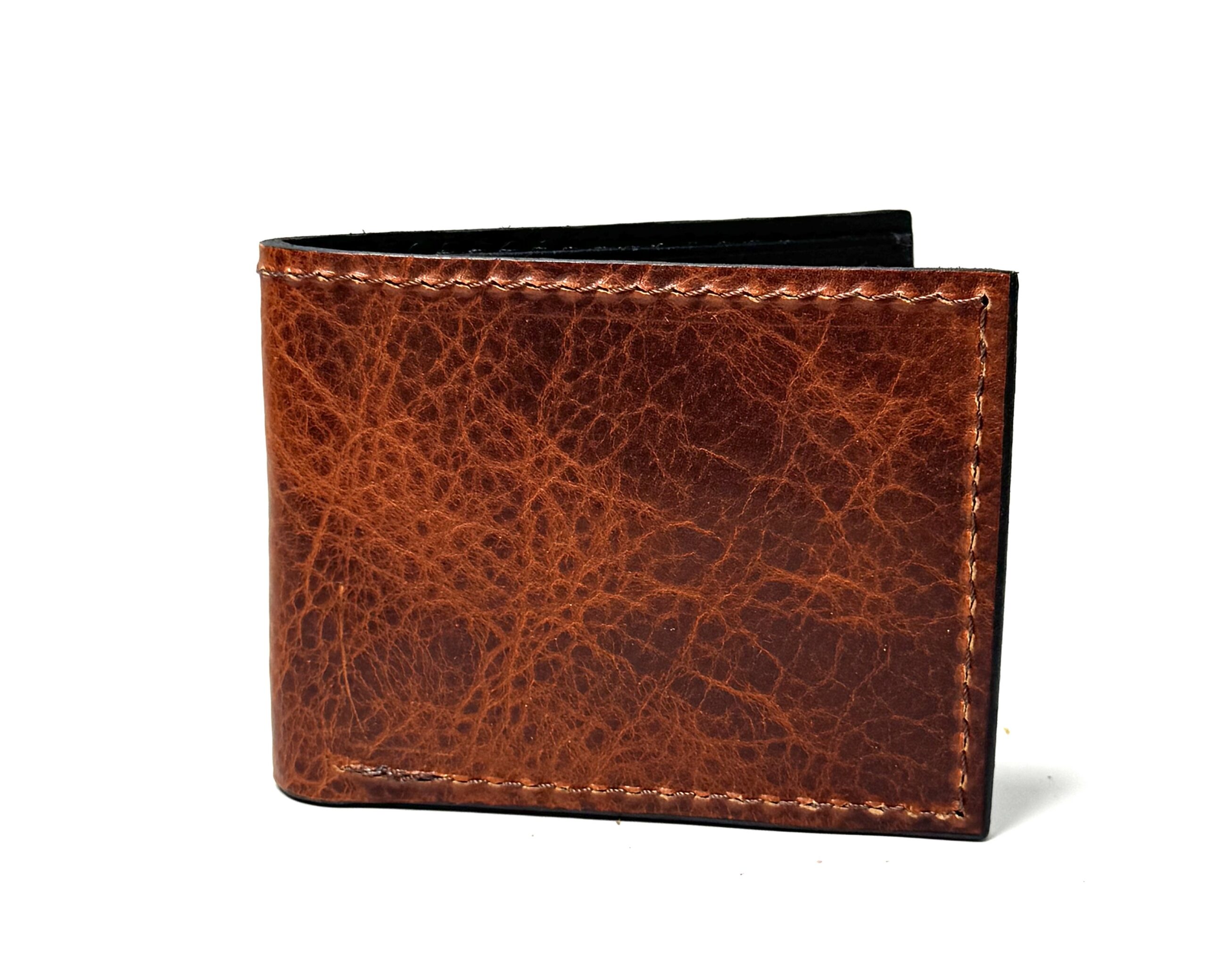 American Bison Leather Bifold Wallet