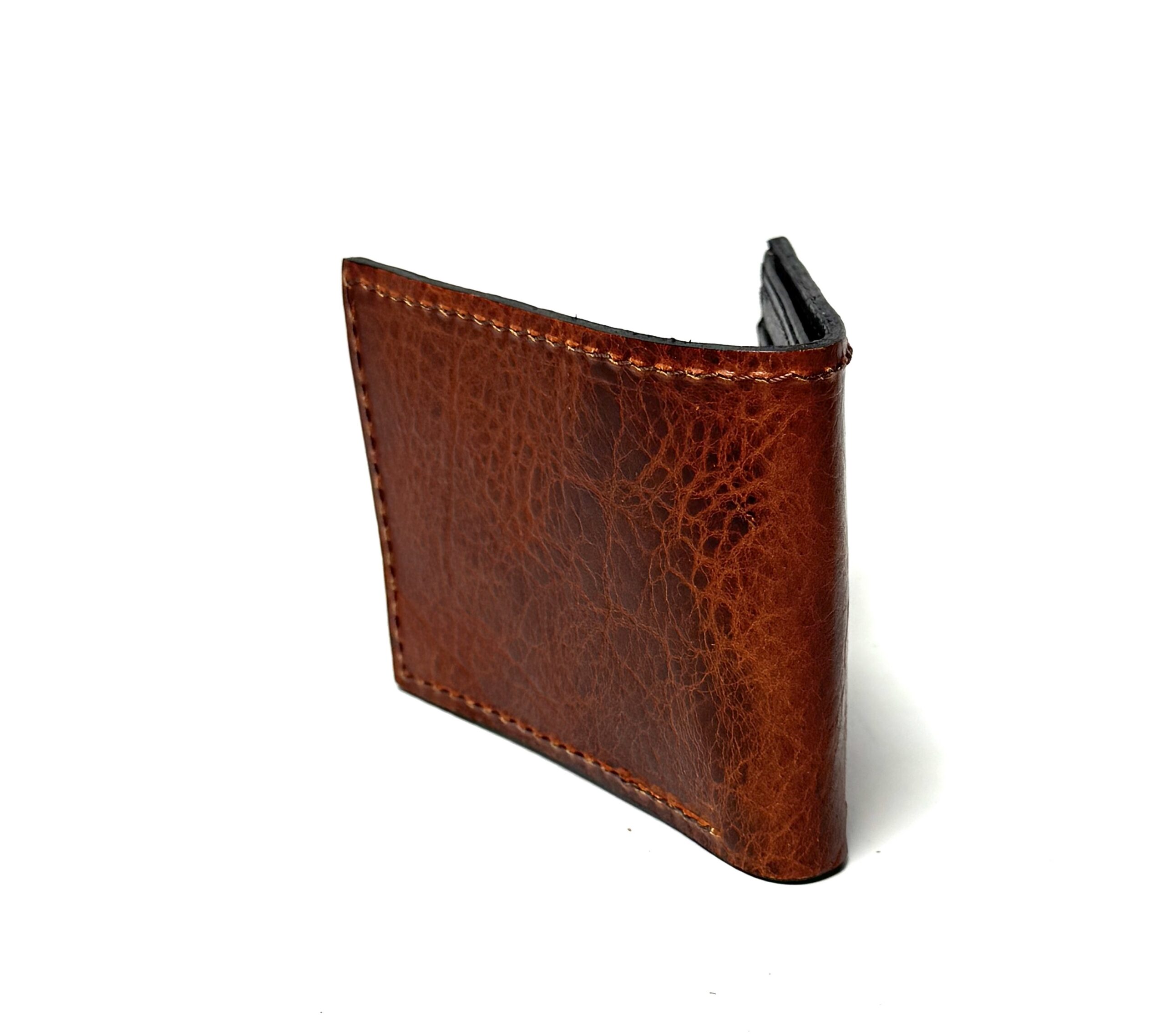 American Bison Leather Bifold Wallet