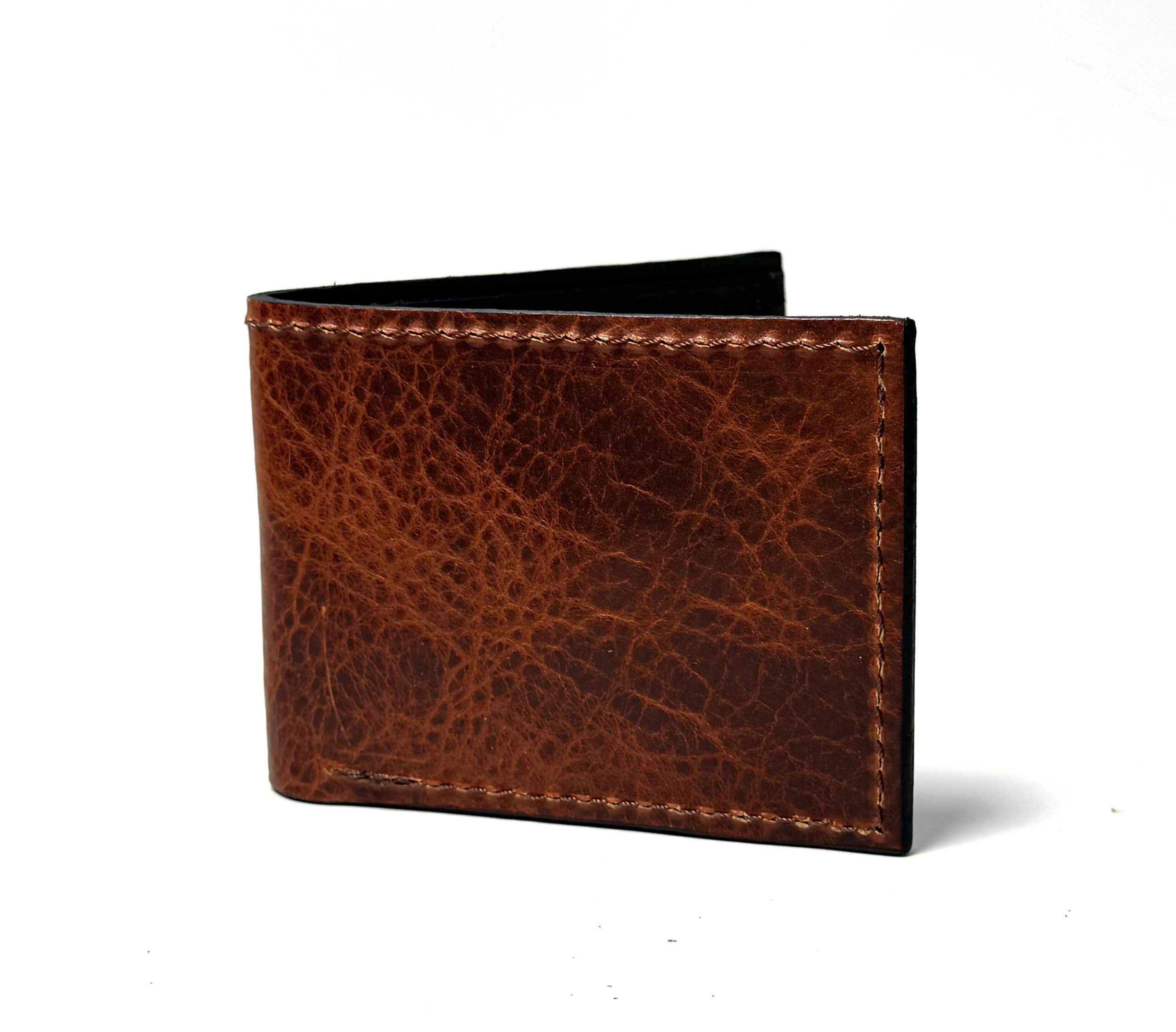 American Bison Leather Bifold Wallet