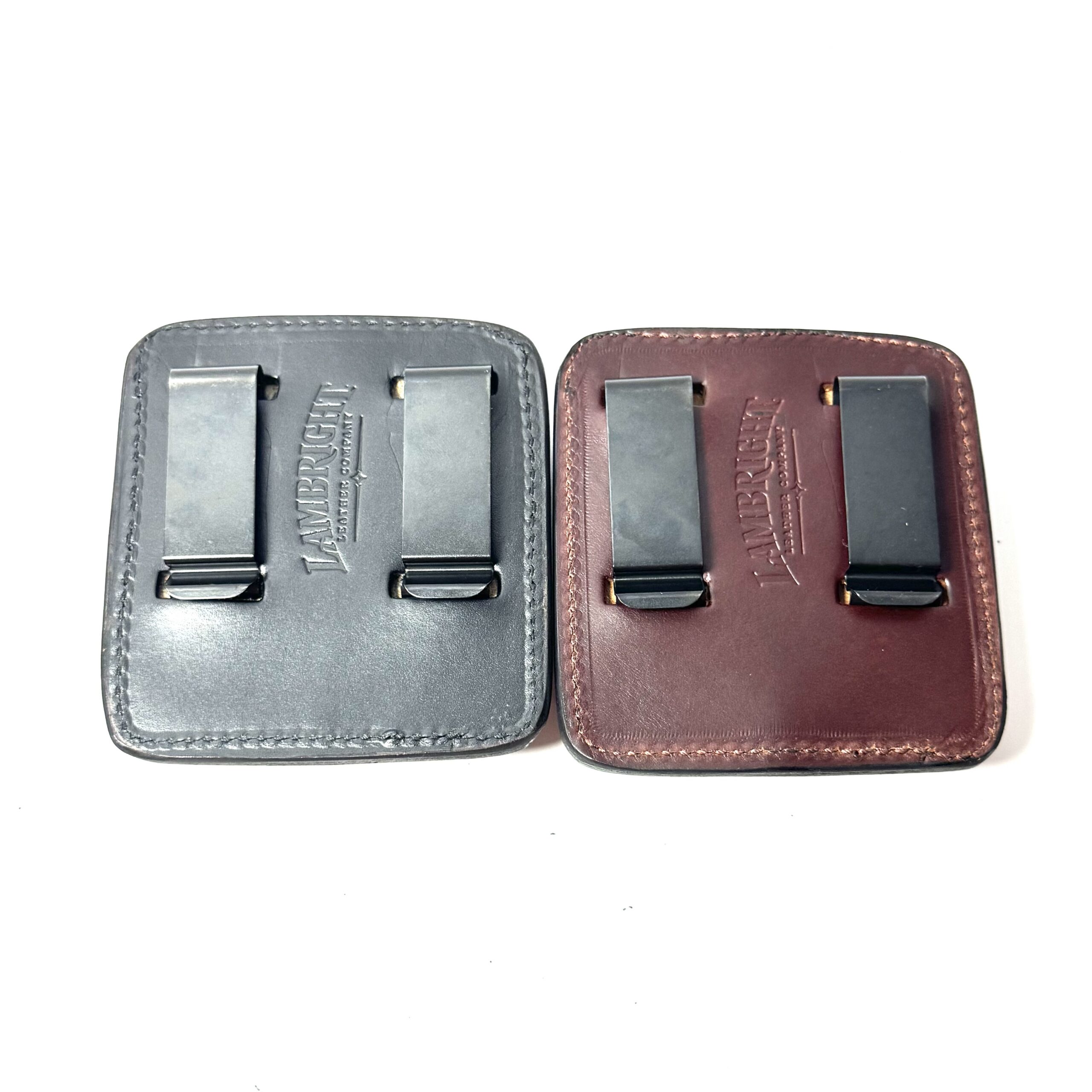 Dual Leather Magazine Carrier – Single or Double Stack - Image 6